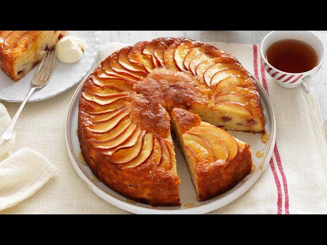 Apple and Strawberry Cake recipe