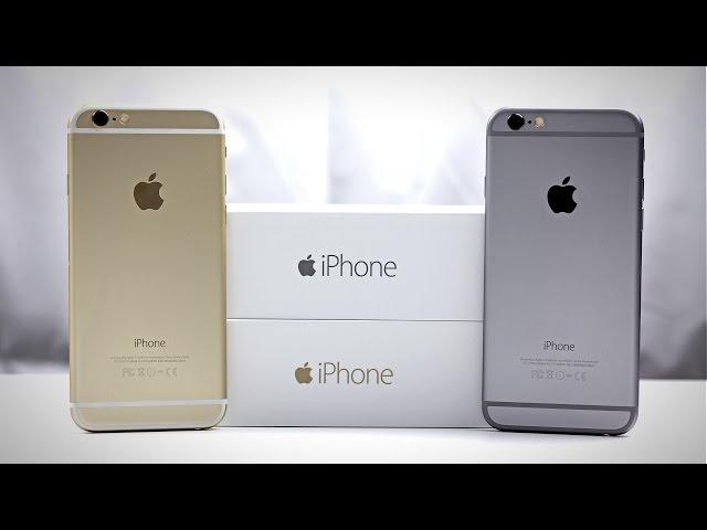 iPhone 6 Unboxing (Gold + Space Gray)