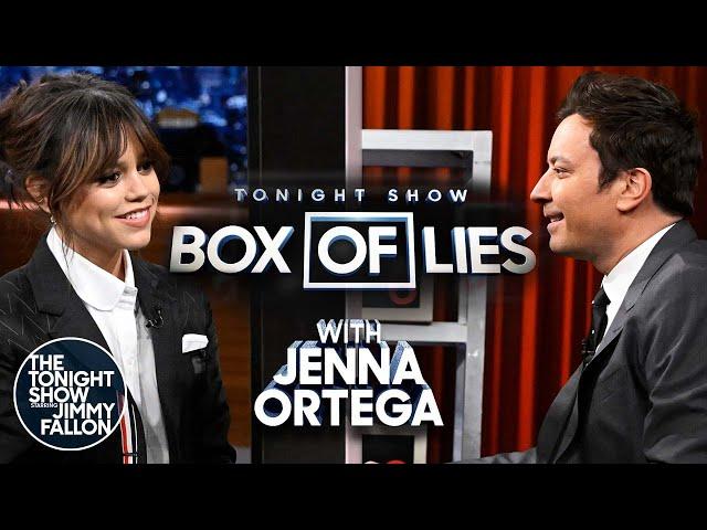 Box of Lies with Jenna Ortega | The Tonight Show Starring Jimmy Fallon