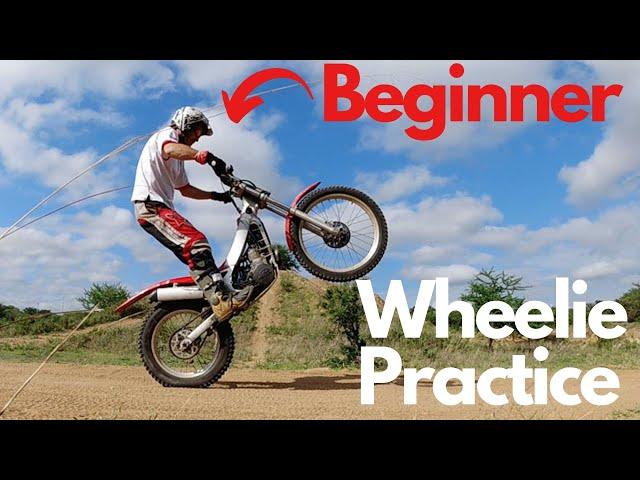 Wheelie Practice for Beginners | Practice Session on the Beta Rev3 Trials Bike