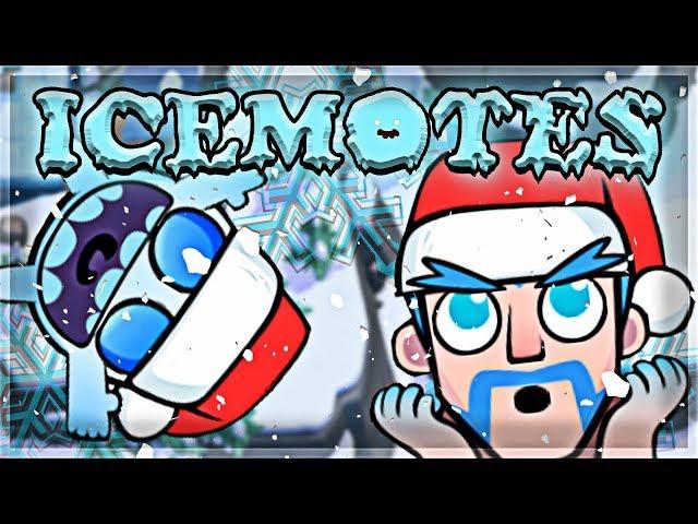 NEW EXCLUSIVE Ice WIzard & Ice Spirit Emotes! Clash Royale 