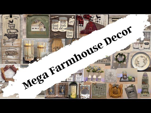 MUST SEE MEGA VIDEO!!! Farmhouse DIY's | Dollar Tree DIY's | Farmhouse Decor