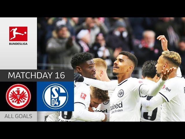 Frankfurt Jumps To 2nd Place | Eintracht Frankfurt - FC Schalke 3-0 | All Goals | MD 16 – BL 22/23