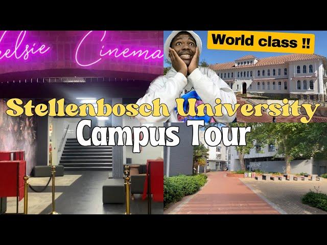 Stellenbosch University Campus/ Residence Tour |WORLD CLASS