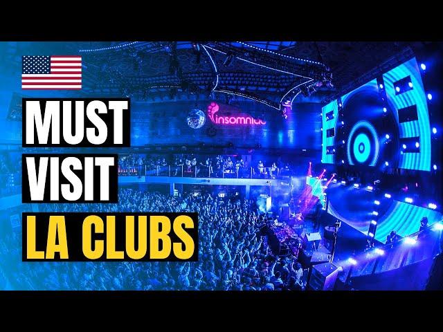 Top 10 Must Visit Nightclubs in Los Angeles 2024