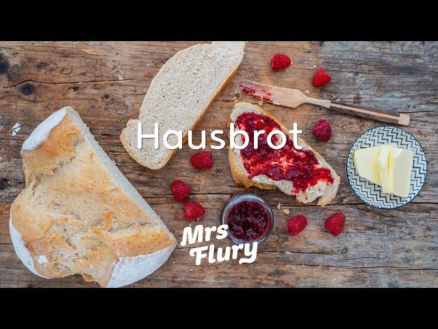 Richtig gutes Brot selbst backen - Rezept Hausbrot / Bauernbrot