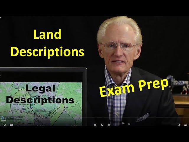 56 Land Descriptions: Arizona Real Estate License Exam Prep