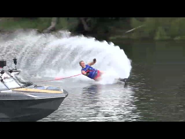 Whitney Finals Miami Pro Slalom Water Ski Tournament 39.5-off or 10.75-Meters