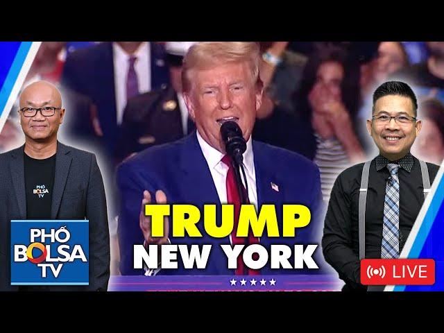 LIVE: ƯCV Donald Trump vận động ở New York, cuộc vận động thứ hai sau vụ ám sát hụt lần 2