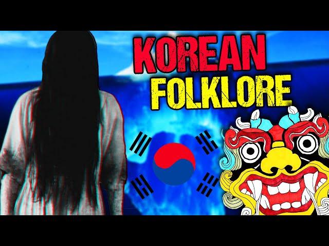 The Korean Folklore & Urban Legends Iceberg Explained...