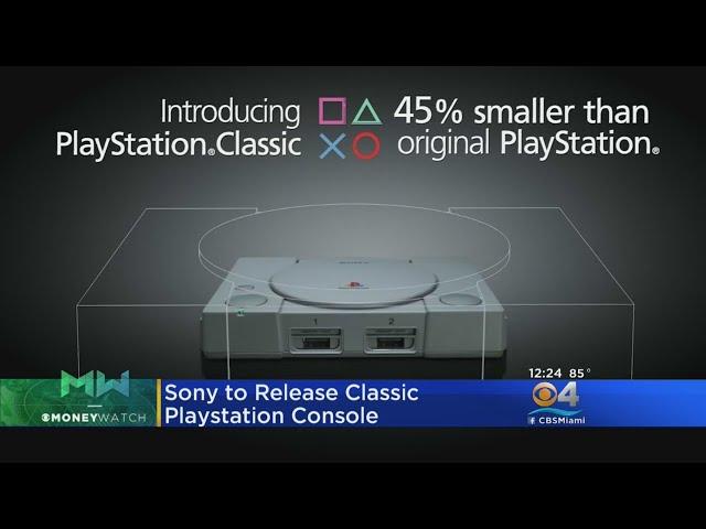 Sony To Release Miniature Versions Of Original PlayStation