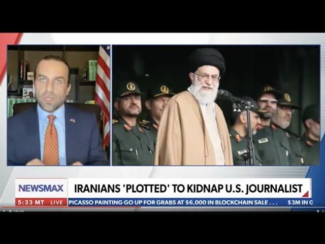 Fakhravar on NewsMax: Thanks to FBI, Iran regime’s plot against opposition figures in USA failed