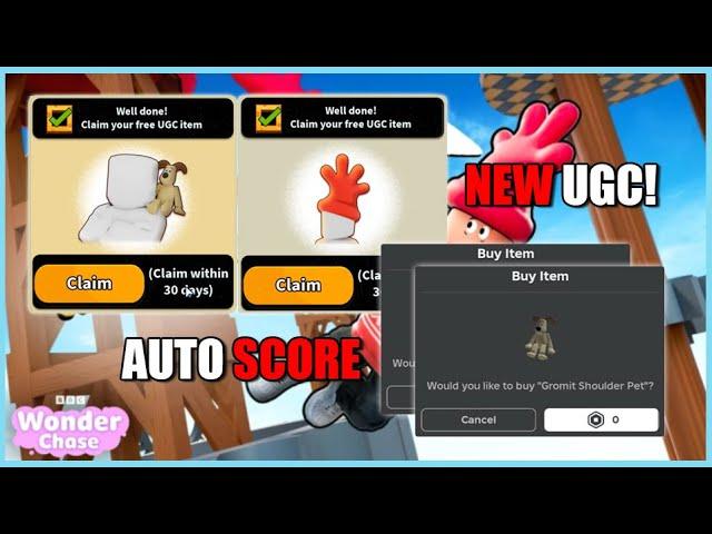 New UGC drop Wonder Chase Script Hack • Auto Farm Score [Roblox]