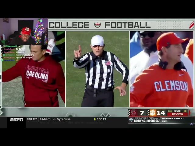 JuJuReacts To #15 South Carolina vs #12 Clemson | 2024 Full Game Highlights