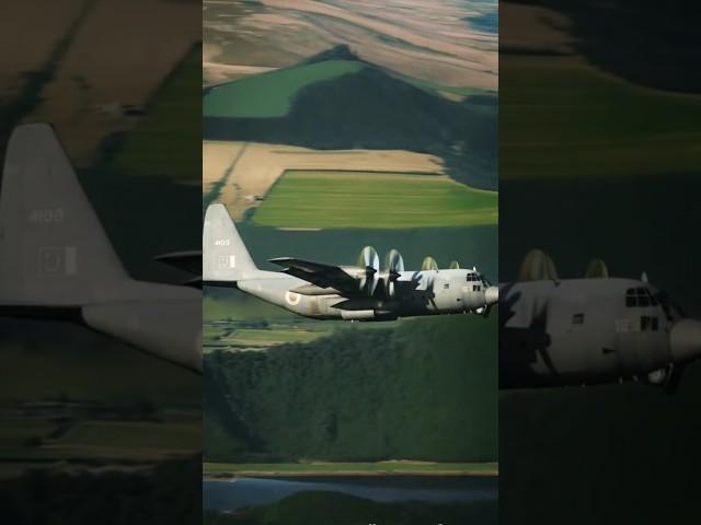 C-130 Hercules – Pakistan Air Force’s Airborne Titan! #aviation #airplane #aviationshorts #shorts