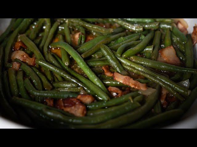 Brown Sugar & Bacon Green Beans | Coop Can Cook