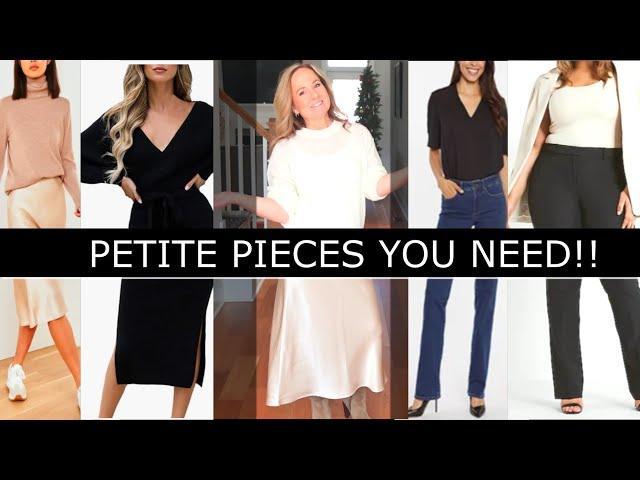 "Shop Like a Pro: My Petite Must-Haves for Women Over 50!"