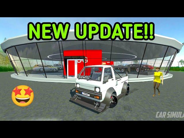 Car Simulator 2 New Update! Suzuki Carry Modified | New Cars | New Menu | Surfboard | Kayak | BMW 7