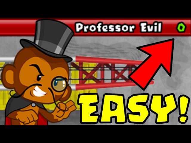 Easily Beat the NEW Professor Evil Challenge... (Bloons TD Battles)