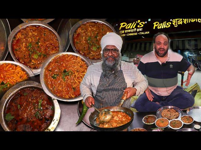 Jaipur Vegetarian Food | Ghee Dal tadka | Papad Ki Sabzi | Pali's Dhaba