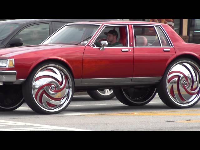 Check Out these Huge wheels and spinners!!!!