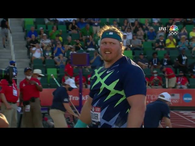 SHOT PUT WORLD RECORD SHATTERED BY RYAN CROUSER!