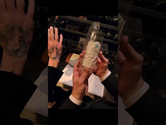 Opening $5500 1900 Tzar Nicholas II Massandra Wine #fyp #trending #viralvideo #wow #pov #asmr #food