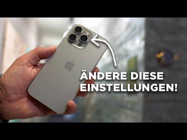 Die besten iPhone Kamera Einstellungen für professionelle Videos