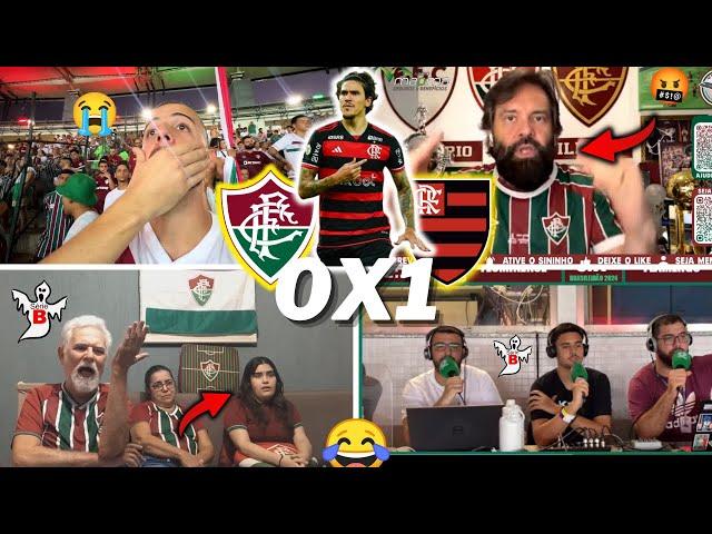 REAÇÕES TRICOLORES REVOLTADOS E CHORO AO VIVO SÉRIE B- FLUMINENSE 0X1 FLAMENGO- VAMOS RIR KKKKK