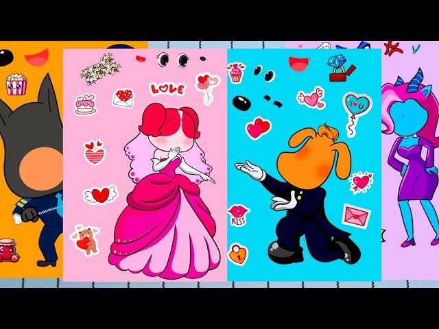  Sticker ASMR - Sheriff Labrador Sticker Book Satisfying