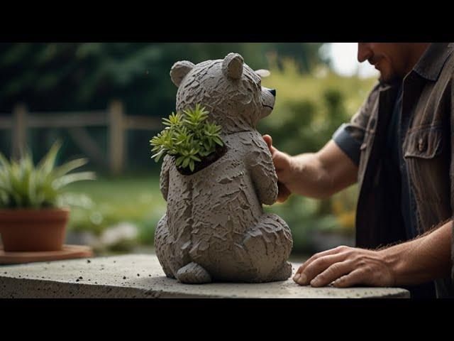 Revealing The Secret With How To Create Unexpectedly Unique Cement Flower Pots!