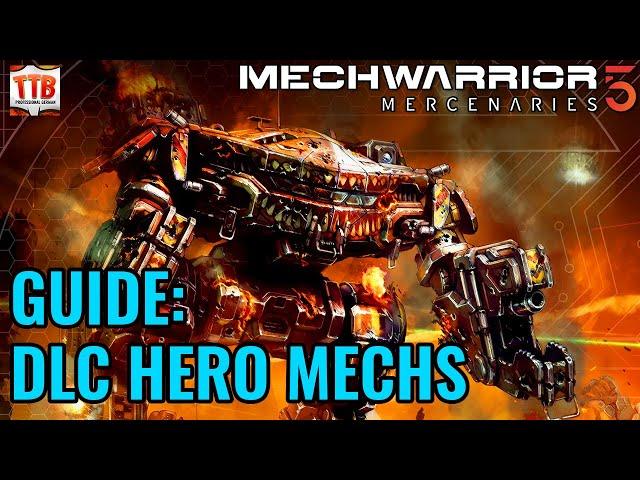 MW5 DLC HERO MECH LOADOUTS EXPLAINED! - Mechwarrior 5: Mercenaries Heroes of the Inner Sphere DLC