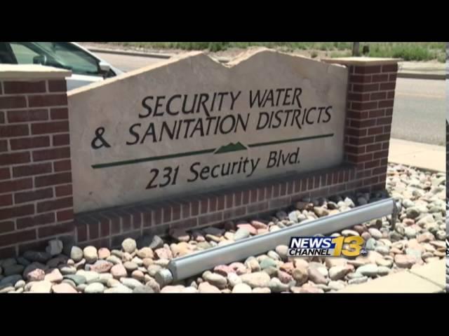 Security-Widefield residents concerned about water