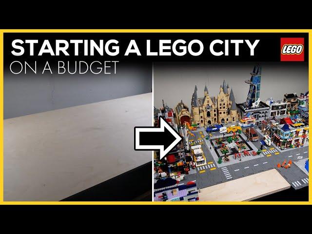 How to Build a LEGO City (on a budget)