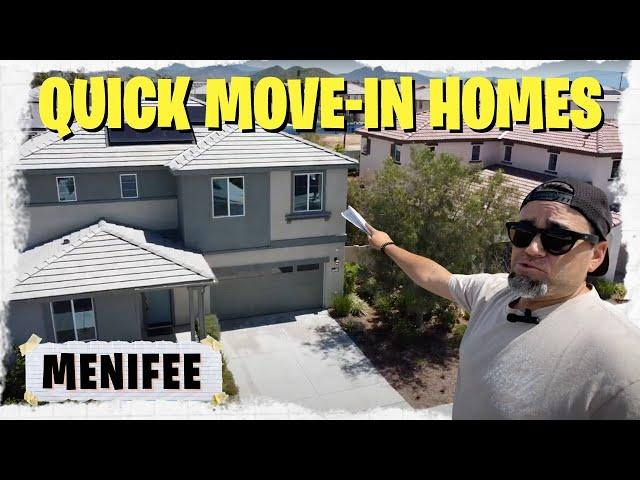 MASSIVE and AFFORDABLE Quick Move-In Homes in Menifee CA | Affordable New Builds in SoCal