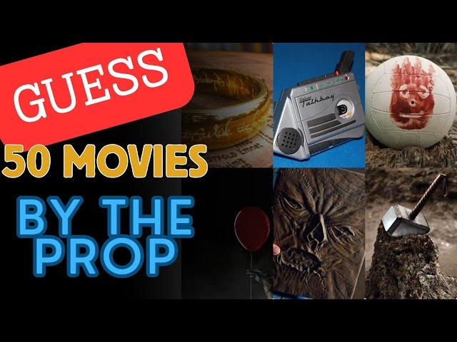 MOVIE QUIZ: Guess the Film from the Iconic Props