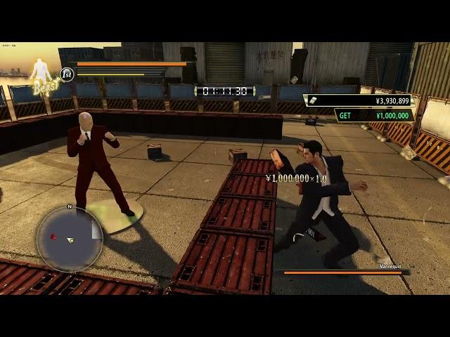 Yakuza 0 Miss Tatsu Training 5  No Damage (Legend)