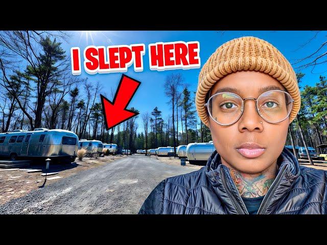 My Stay At The Most Unique Campground In New York + Tried Halal Food In New Jersey|Ep.264