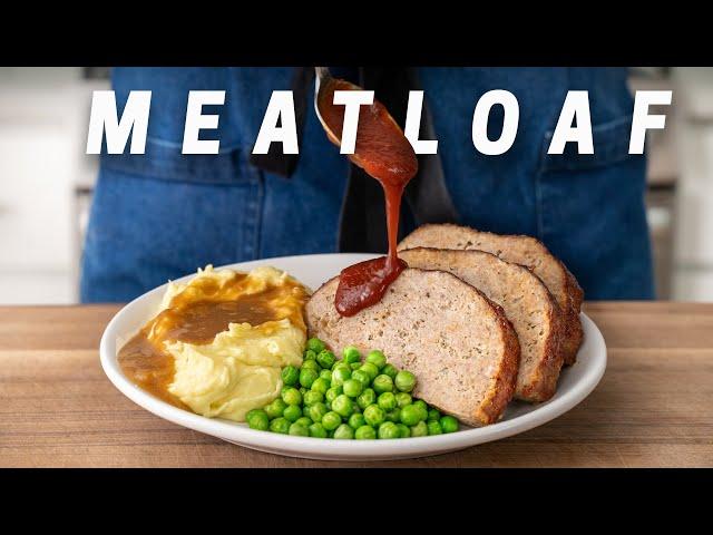 I Like Meatloaf Now, Thanks to This Recipe (Juicy Glazed Meatloaf & Onion Gravy)