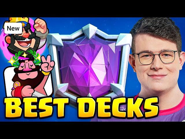 TOP 5 BEST DECKS to EASILY GET ULTIMATE CHAMPION in Clash Royale! 