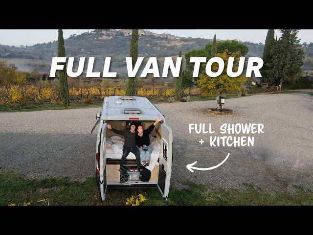 VAN TOUR - Fiat Ducato Campervan | Van Life Italy