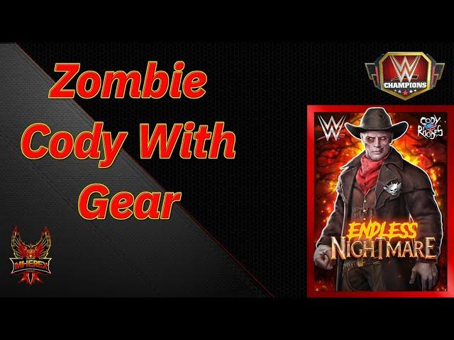 Zombie Cody WIth Gear 1 Good Normal Build & 1 Insane Middle Line Build