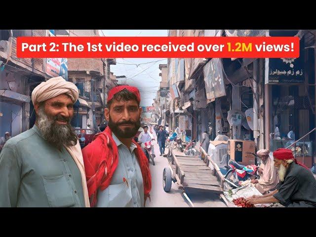  Back to Bannu, Pakistan: 4K Walking Tour & Captions