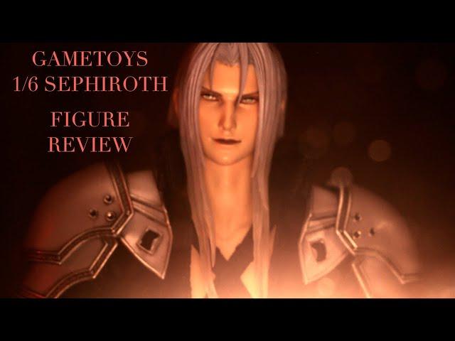 GAMETOYS 1/6 scale SEPHIROTH FFVII Remake Review!