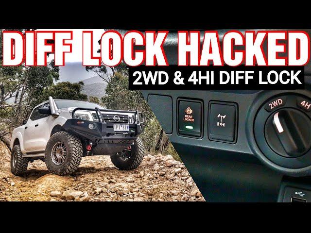 NP300 2WD & 4HI Diff Lock Mod & How a Diff Lock Works #ShedSessions #NP300