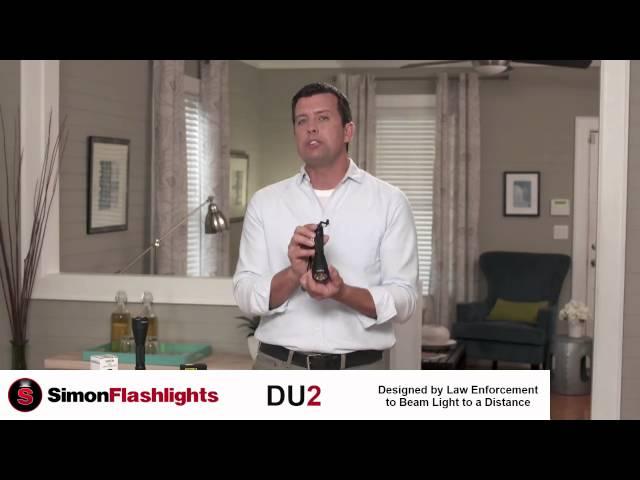 Best LED Flashlight Designed by Law Enforcement - Simon DU2 Tactical Flashlight