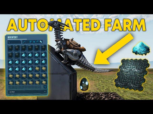 FULLY AUTOMATED ELEMENT FARM! | UP TO 10K PER DAY | ARK: Survival Ascended