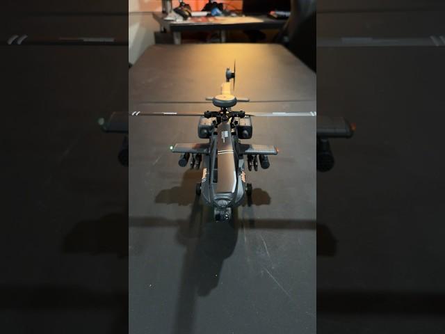 Sights & Sounds of an RC Apache Helicopter