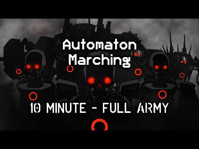 10 Minute Full Army Automaton Marching Cadence | Ultimate Automaton Force March | Helldivers 2