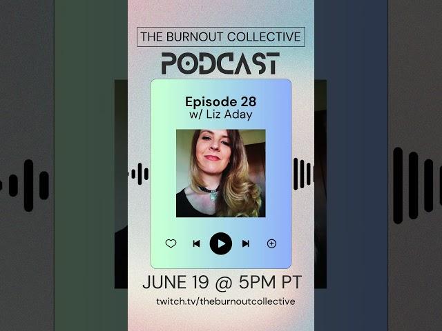 Join us this Thursday, June 19 @ 5pm PT w/ special guest Liz Aday